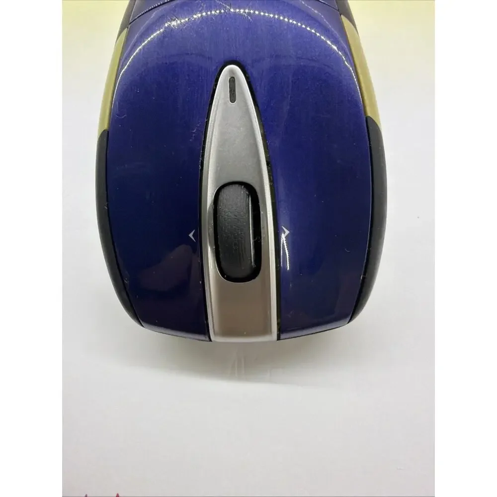 Logitech M525 Wireless Blue Mouse Ambidextrous Receiver Tested & Working